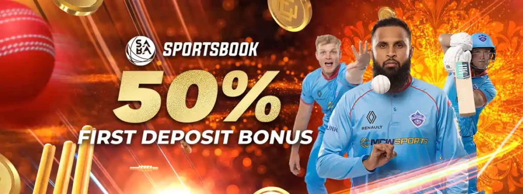 MCW Casino 50%  first deposit 